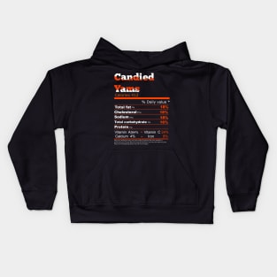 candied yams nutrition Kids Hoodie